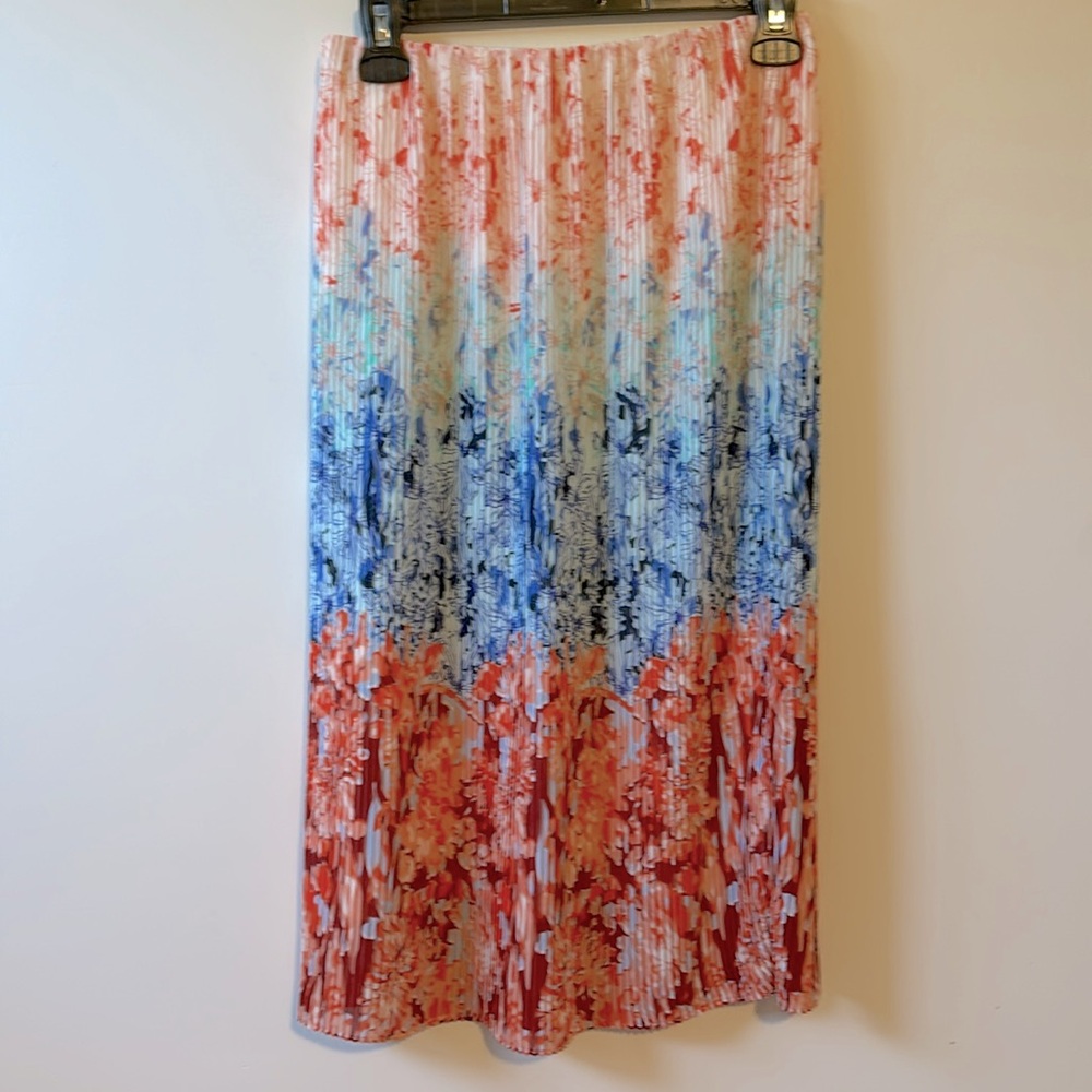 H&M pleated midi skirt